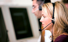 Customer service support center